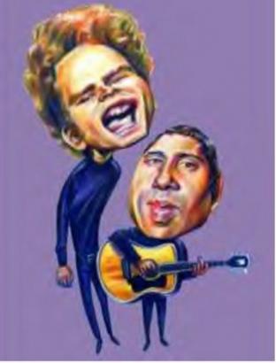 Mousepad Simond & Garfunkel