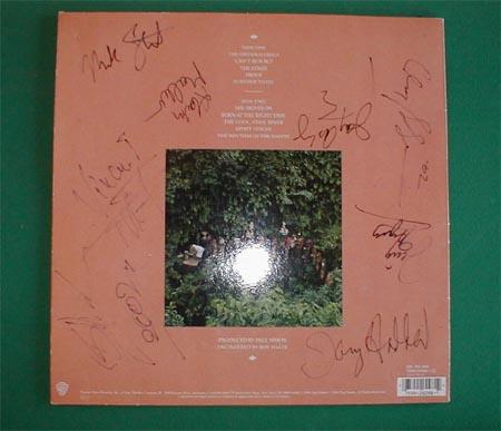 My ROTS LP, signed by most band members
