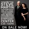 Steve Martin and The Steep Canyon Rangers featuring Edie Brickell at the Schermerhorn Symphony Center on Wednesday, May 29! 