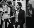 From a photoshoot for Think Too Much / Hearts and Bones circa 1982