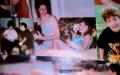 Family photos on the wall of Paul's home studio.
Too cute!!!
From 'In Restless Dreams'
