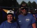PAUL SIMON at philanthropist/songwriters' annual charity softball game SOUTH HAMPTON 