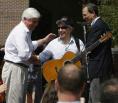 Paul with Chris Dodd on the 2007 campaign trail