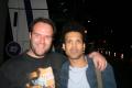 Me and Charlie Drayton after the show in Montreux 09 July 2008