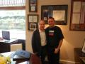 Paul Simon and Paul Fournier at Senator Chris Dodd's office in Washington, DC on May 27, 2011.