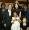 Paul Simon, Karen Redlener, and children.