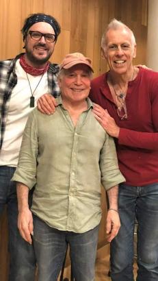 Paul is Recording in the studio with Joe Locke, June 2024