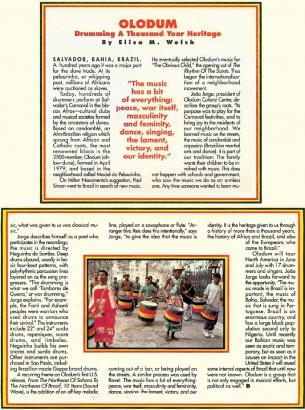 Article about Olodum 1991