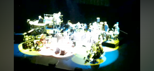 White people in white light in a stage. Prague video ;-)