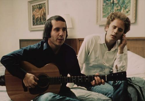 Paul Simon and Art Garfunkel - Slow down you move too fast. Songs from America 1969 / Still image