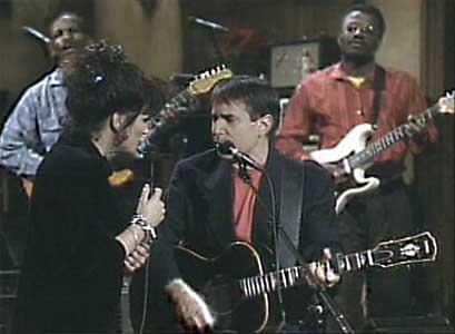 With Linda Ronstadt<br> SNL 1987