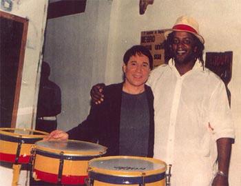 Paul and Neguinho do Samba<br> Brazil 1990