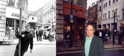 Paul Simon on tour? Then & Now