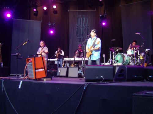 Paul Simon and band at Stuttgart July 17, 2008