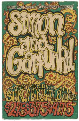 Old concert poster