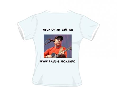 Neck of my guitar Tshirt back