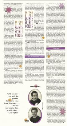 Article 1991 - Percussionists and Drummer - Rhythm of the Saints tour - page 3